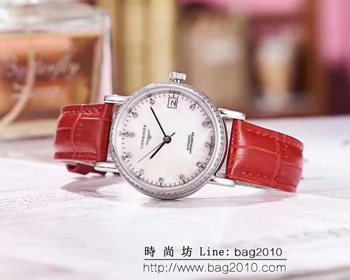 LONGINES浪琴 經典博雅系列 女士機械腕表 WSS0325